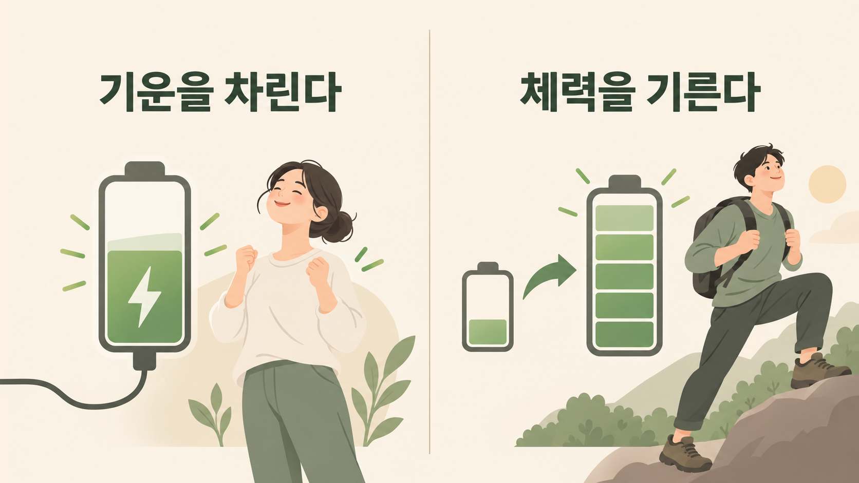 보약 먹고 기운은 차렸는데, 왜 체력은 그대로일까요?