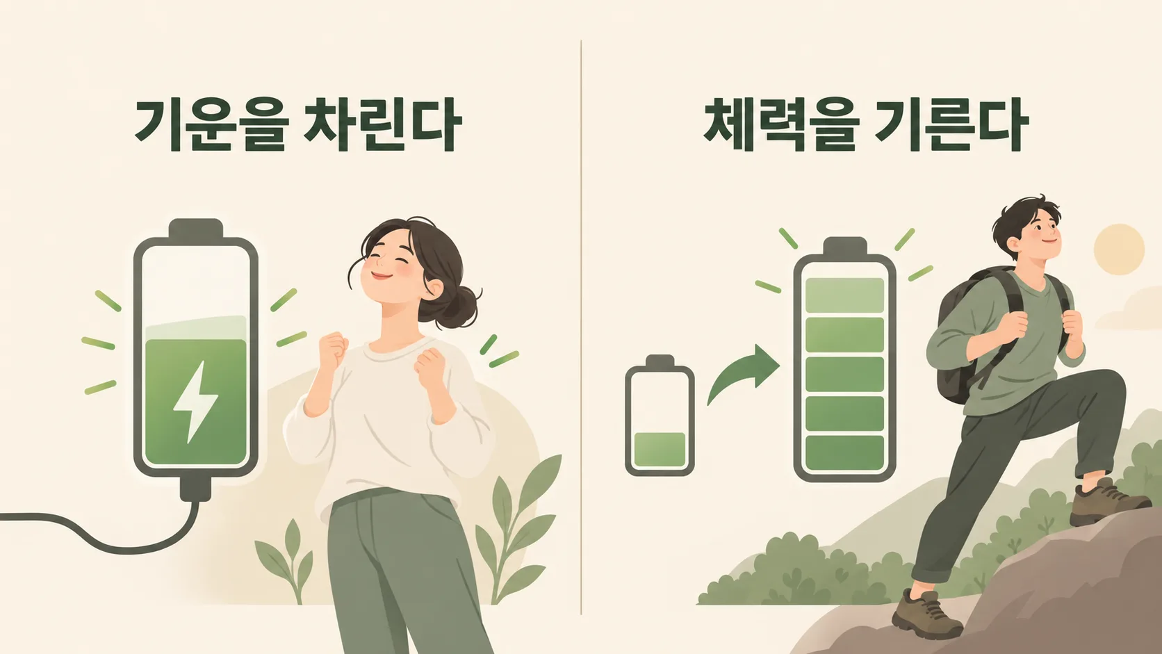 보약 먹고 기운은 차렸는데, 왜 체력은 그대로일까요?