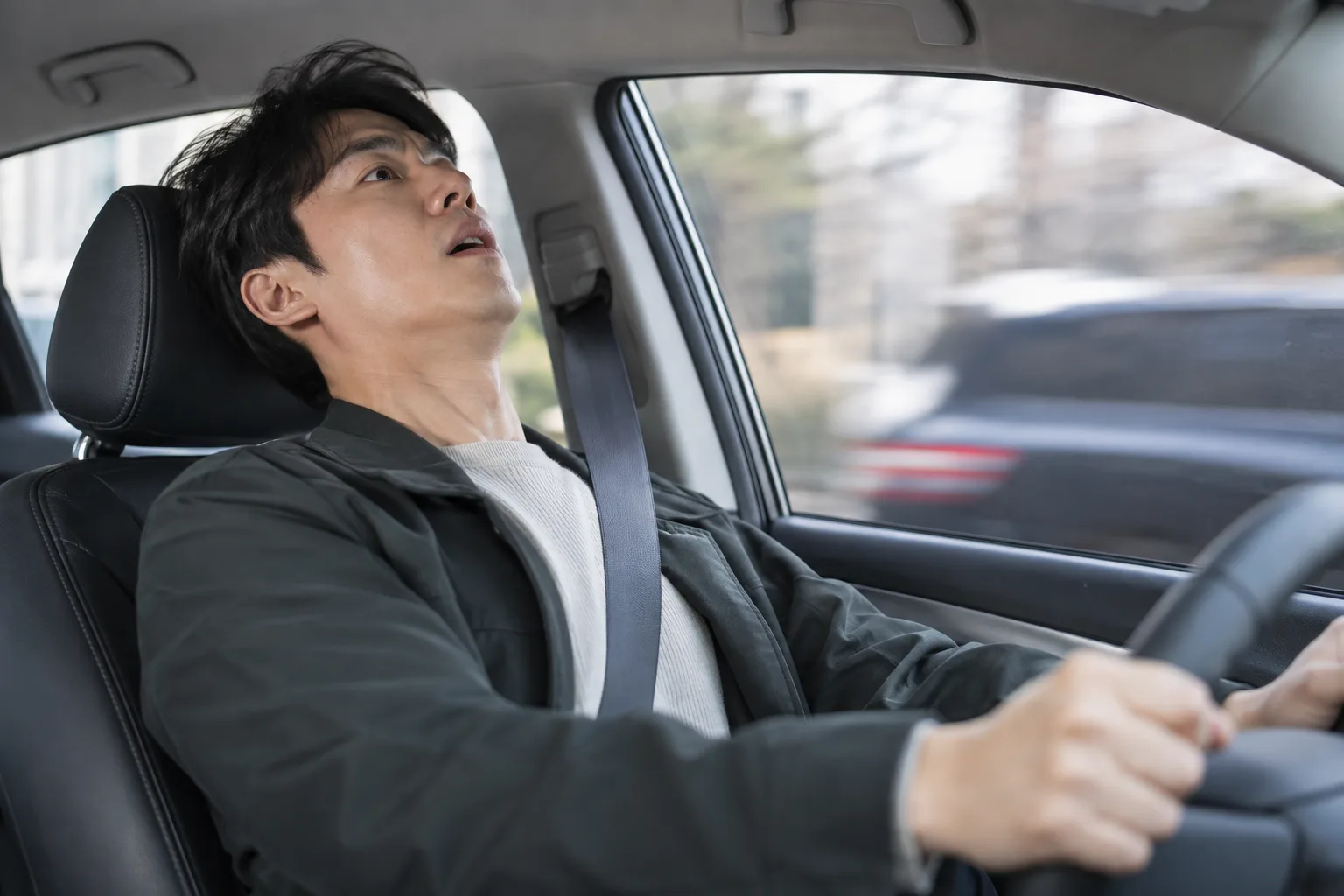 편타성 손상 순간