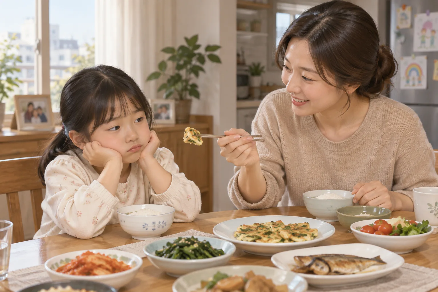 식욕이 없는 아이