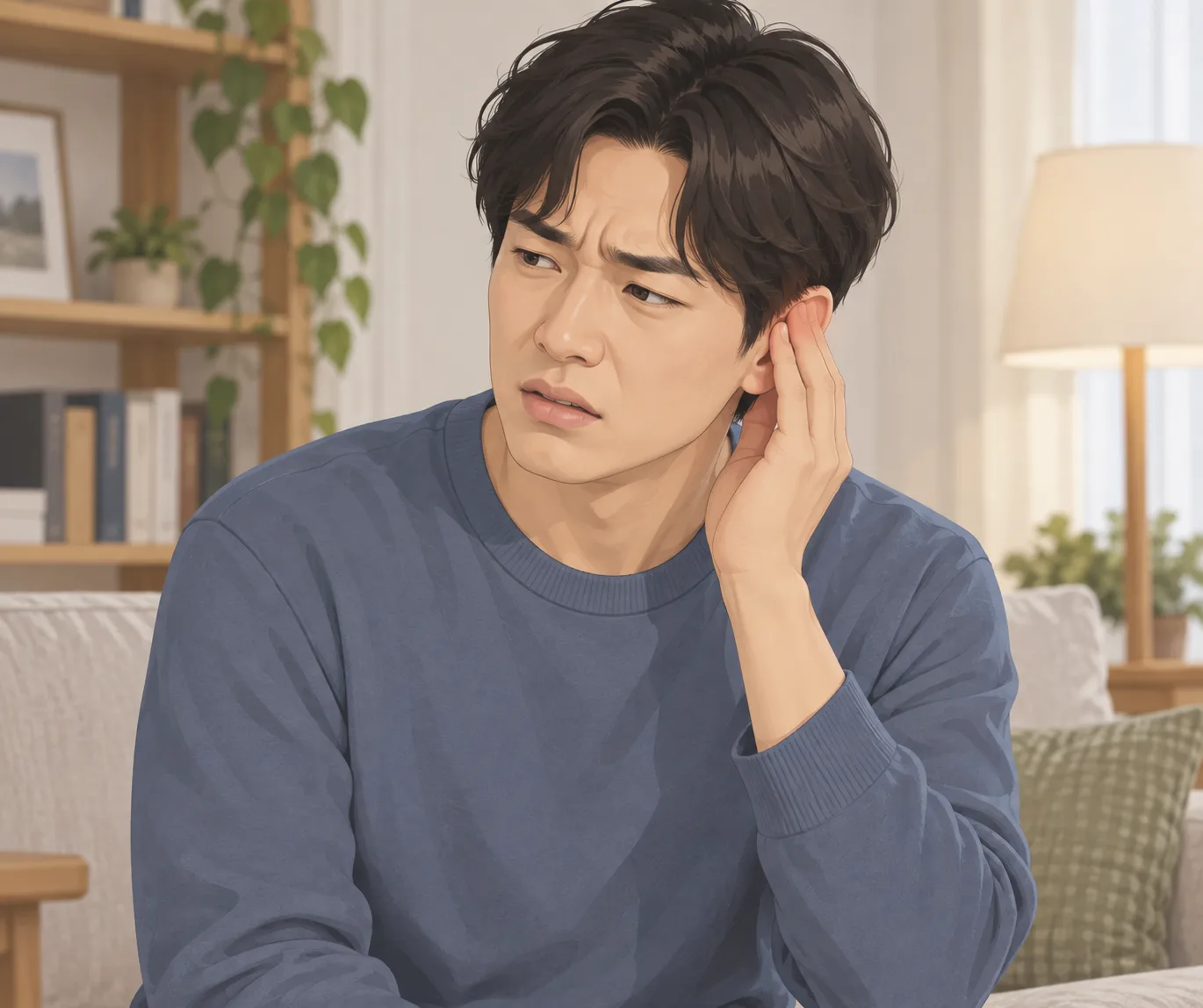 귀가 먹먹한 성인