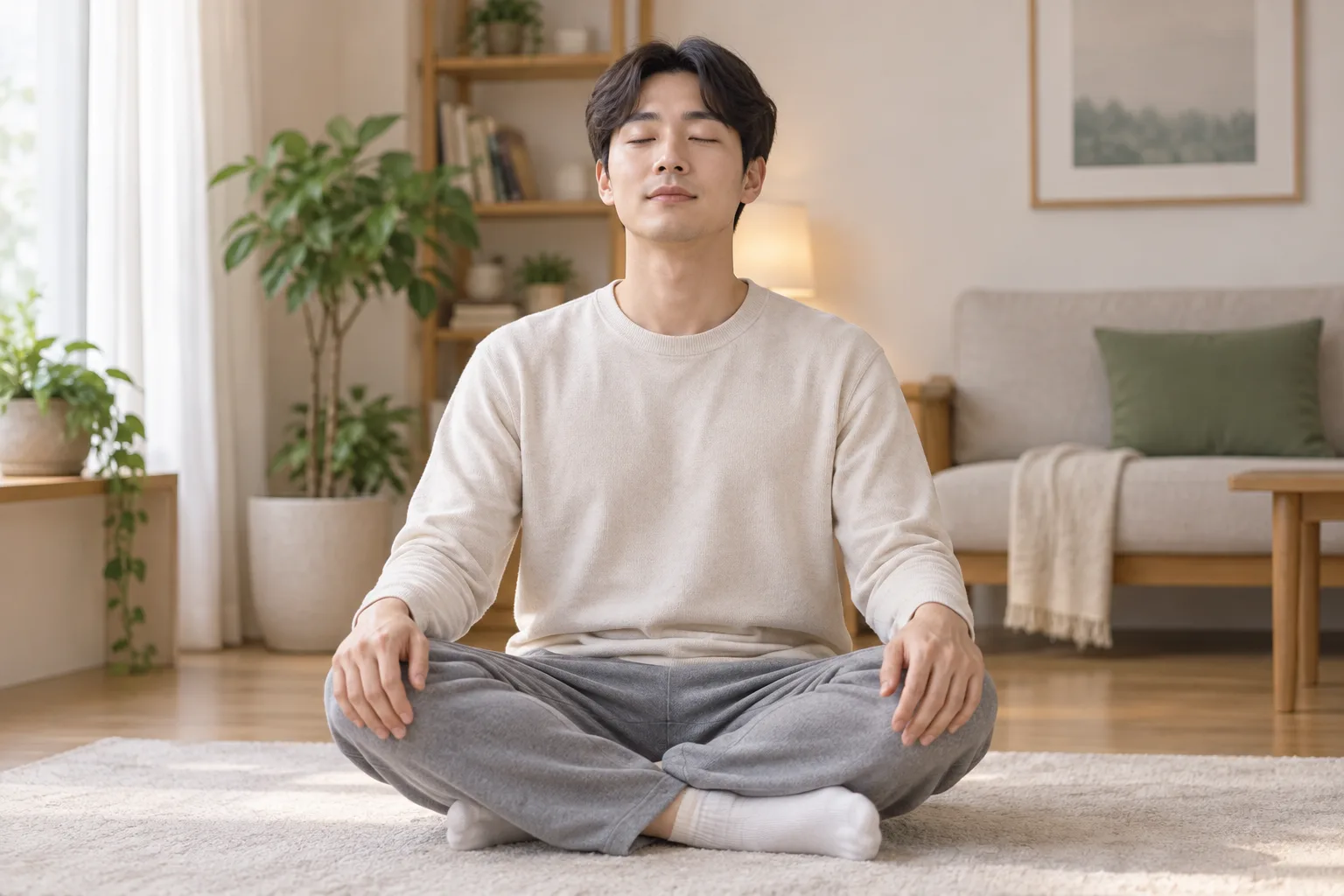 복식호흡