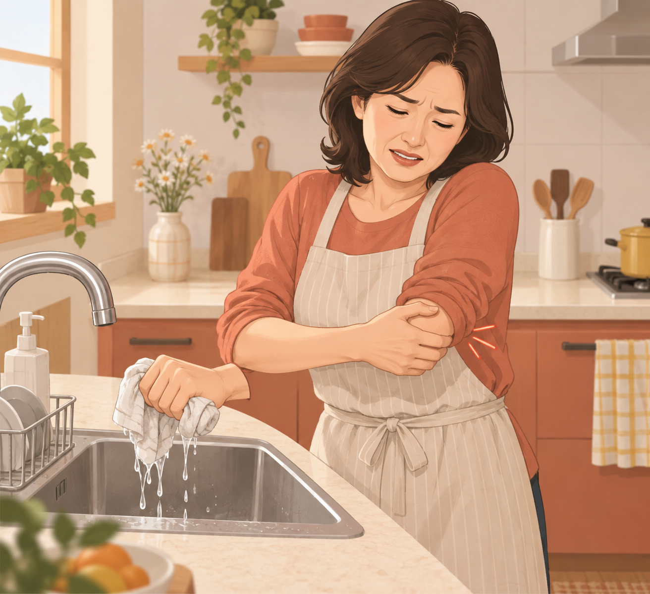 정자역 경희미르애한의원 - 팔꿈치가 시큰거린다면, 테니스엘보·골프엘보일 수 있습니다