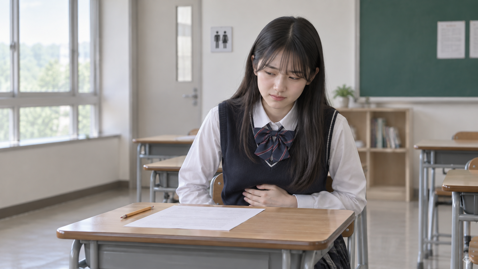 정자역 경희미르애한의원 - 시험 전 갑자기 배 아픈 아이, 과민성대장증후군일까요