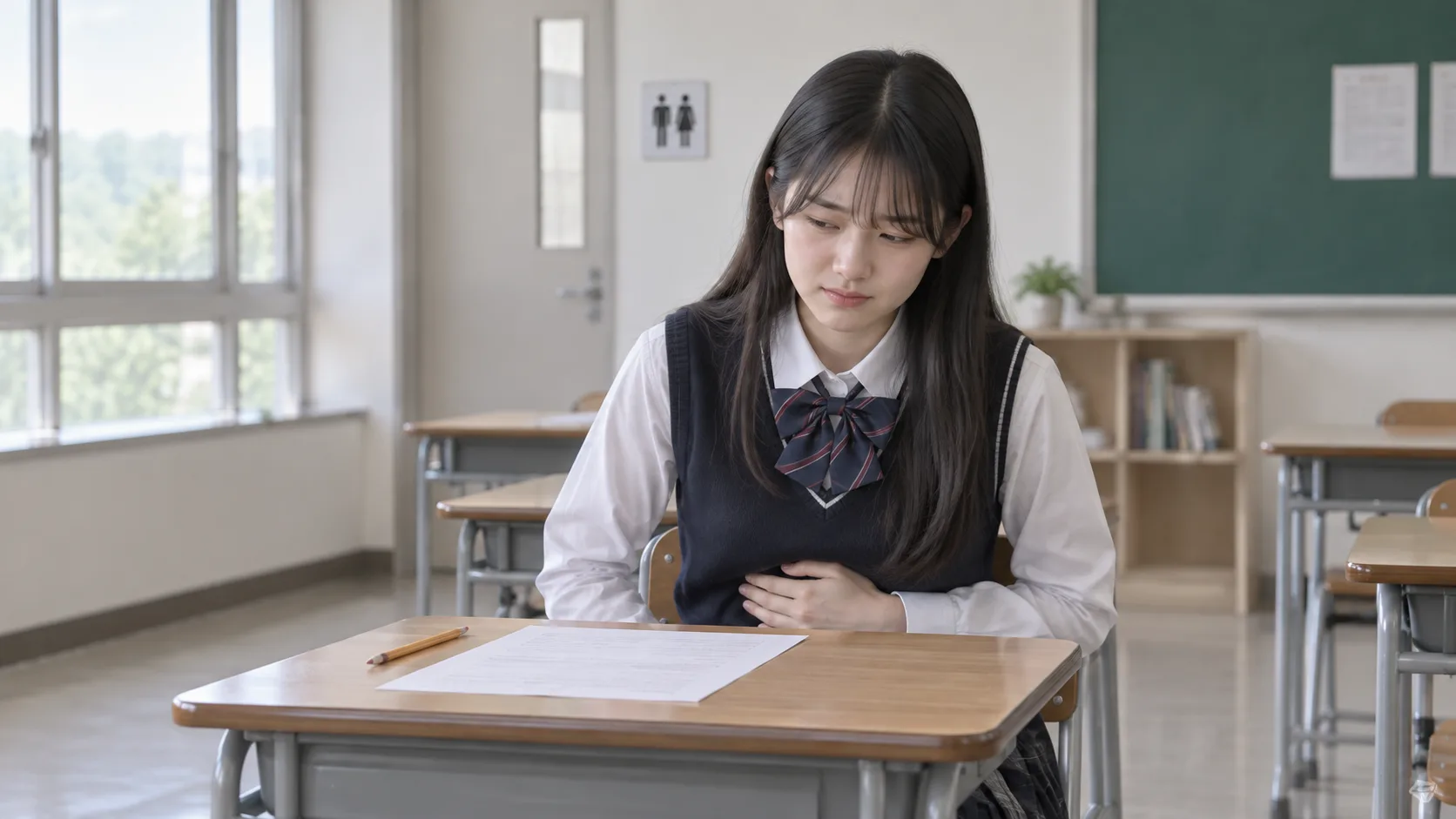 정자역 경희미르애한의원 - 시험 전 갑자기 배 아픈 아이, 과민성대장증후군일까요