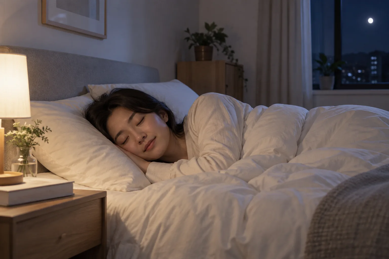 편안히 잠든 모습