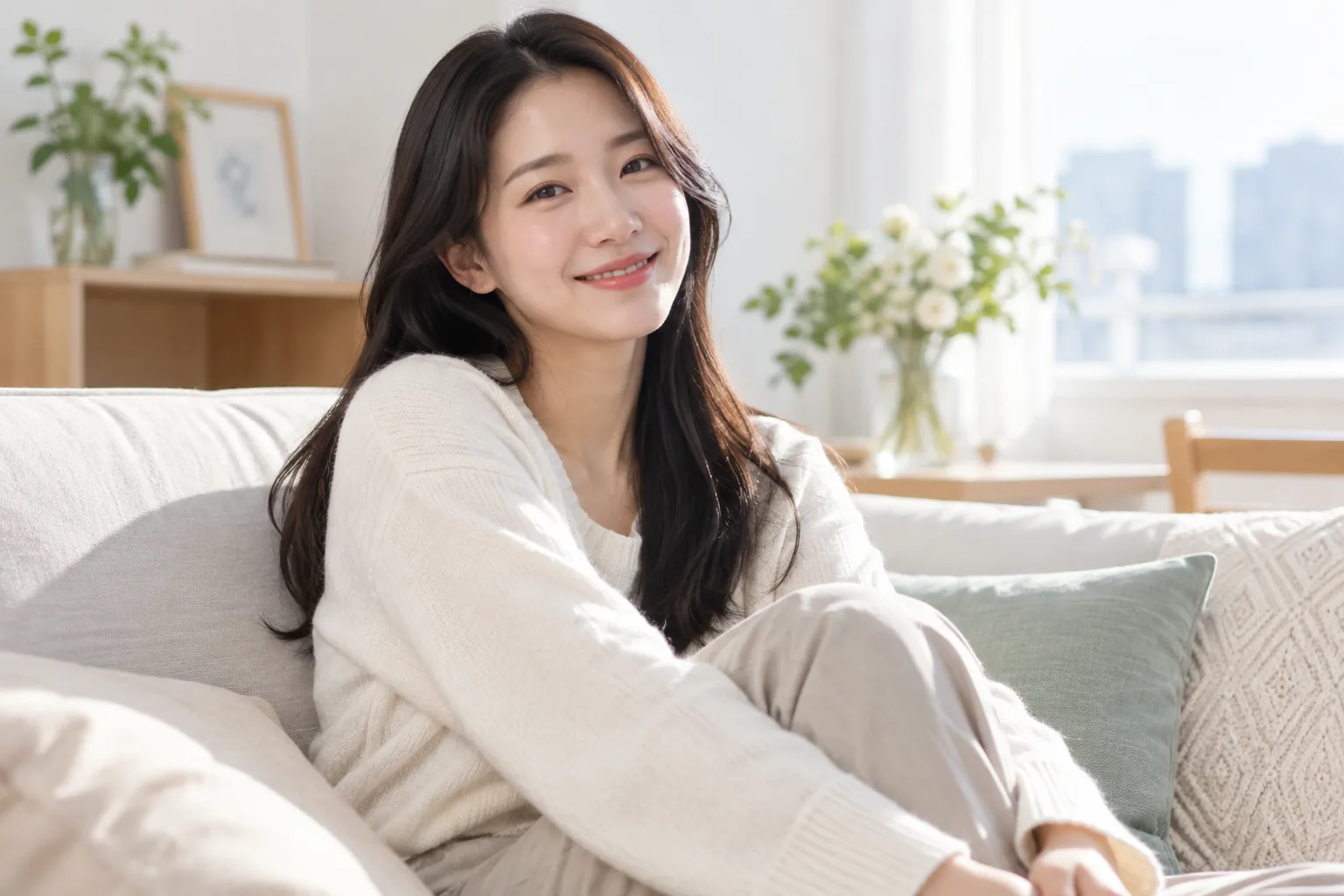 편안해진 모습