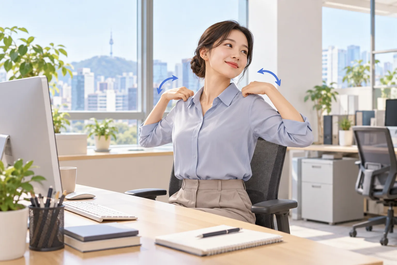 어깨 스트레칭