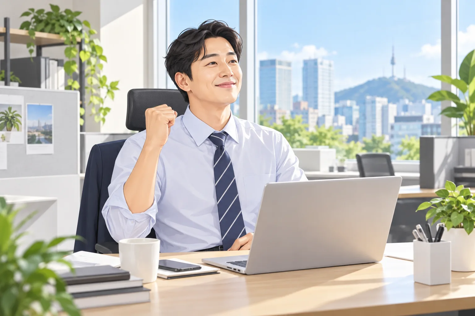 활기를 되찾은 모습