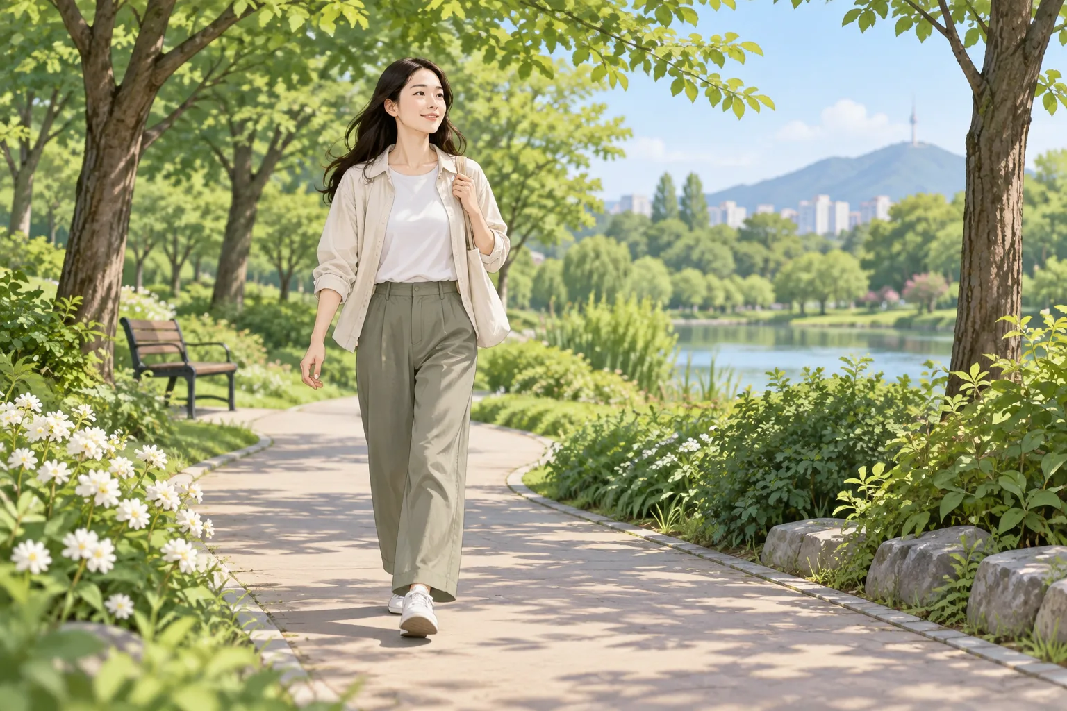 가벼운 산책