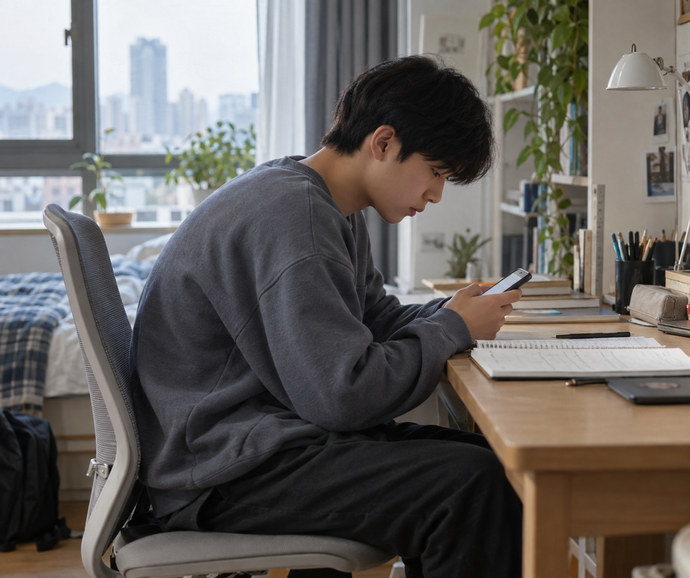 성장기 자녀 굽은 등, 청소년 체형교정에 추나요법이 도움될까요 (정자역 경희미르애한의원)