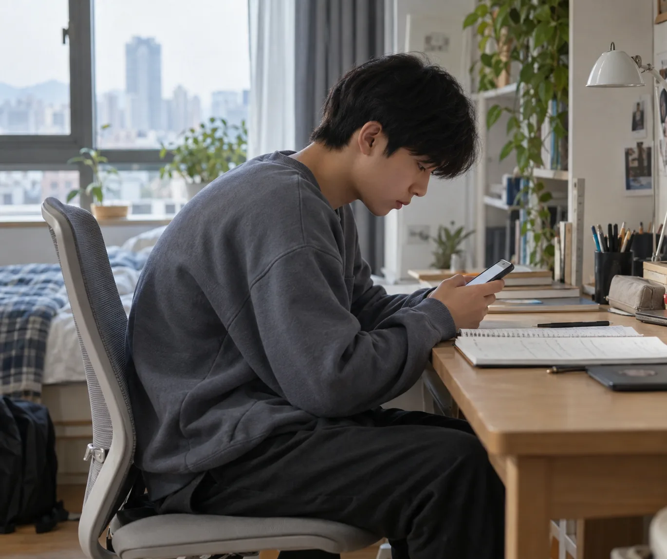 성장기 자녀 굽은 등, 청소년 체형교정에 추나요법이 도움될까요 (정자역 경희미르애한의원)