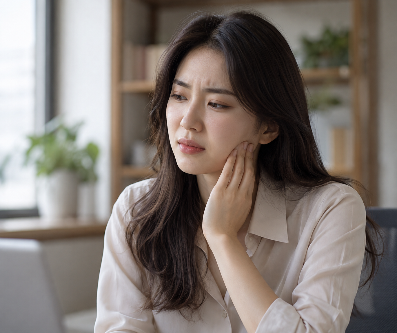 턱이 뻐근하고 딸깍거려요 — 턱관절 장애(TMJ)와 추나요법 (정자역 경희미르애한의원)