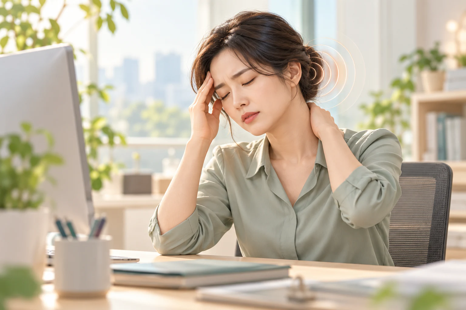 원인 모를 만성 두통과 이명, 목과 턱의 균형도 살펴보세요｜한의학상식, 이것만은 알아두자